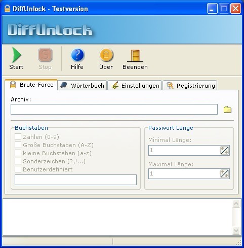 DiffUnlock Screenshot